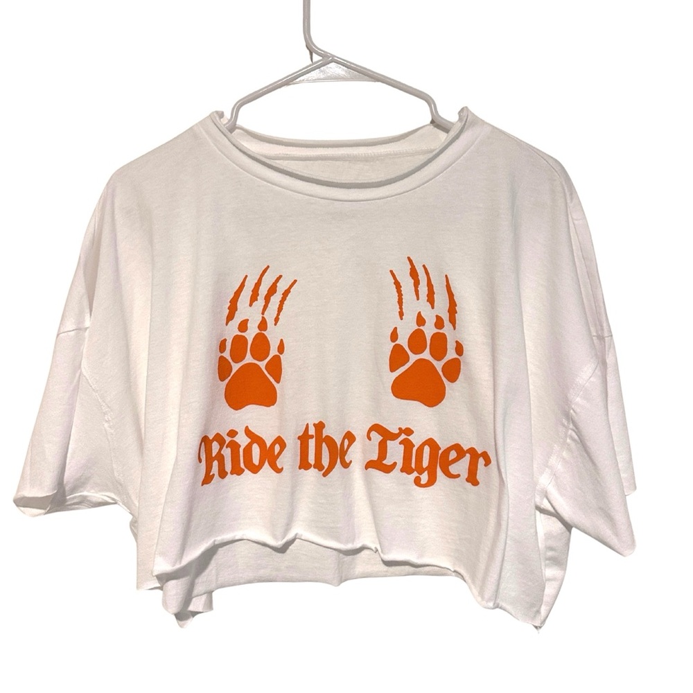 URBAN OUTFITTERS Ride The Tiger cotton crop top ~XS NWOT